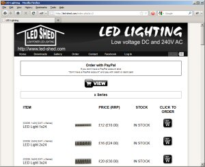 LED Shed Website